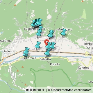 Mappa Via dei Lavoratori, 23010 Buglio in Monte SO, Italia (1.4835)