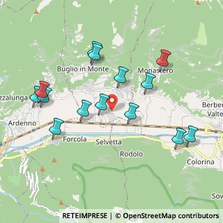 Mappa Via dei Lavoratori, 23010 Buglio in Monte SO, Italia (2.00357)