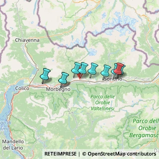 Mappa Via dei Lavoratori, 23010 Buglio in Monte SO, Italia (10.30636)