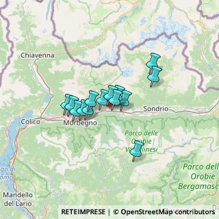 Mappa Via dei Lavoratori, 23010 Buglio in Monte SO, Italia (8.76857)