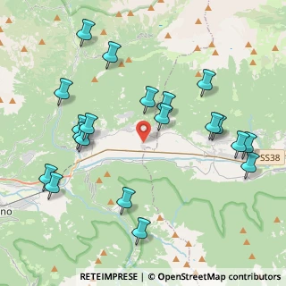 Mappa Via dei Lavoratori, 23010 Buglio in Monte SO, Italia (4.5385)