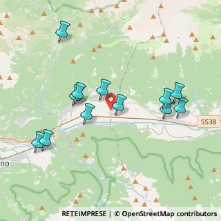 Mappa Via dei Lavoratori, 23010 Buglio in Monte SO, Italia (3.91583)