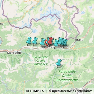 Mappa Via Giosue Carducci, 23100 Sondrio SO, Italia (7.80083)