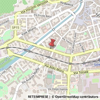 Mappa Via Giuseppe Mazzini, 44, 23100 Sondrio, Sondrio (Lombardia)