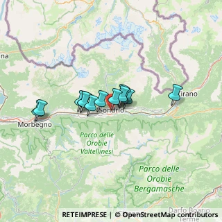 Mappa Via Sauro, 23100 Sondrio SO, Italia (8.96692)