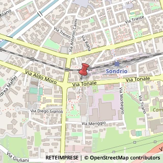 Mappa Via Bonfadini, 42, 23100 Sondrio, Sondrio (Lombardia)