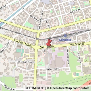 Mappa Via Tonale, 2d, 23100 Sondrio, Sondrio (Lombardia)