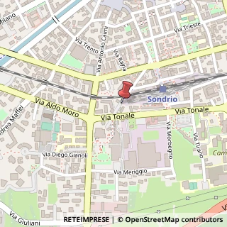 Mappa Via Bonfadini, 4, 23100 Forcola, Sondrio (Lombardia)