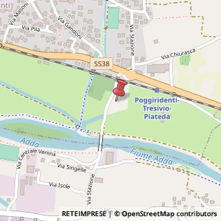 Mappa Via Centrale Venina, 5, 23020 Poggiridenti, Sondrio (Lombardia)