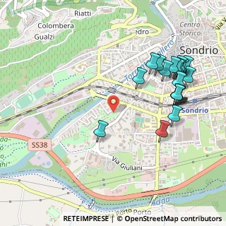 Mappa Via Maffei, 23100 Sondrio SO, Italia (0.574)