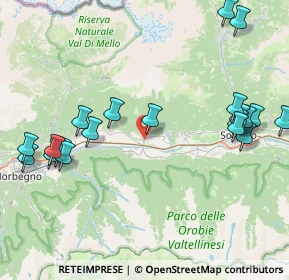 Mappa 23010 Berbenno di Valtellina SO, Italia (9.8575)