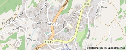 Mappa Andalo