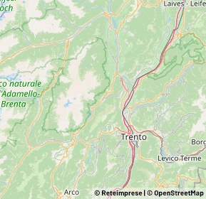Mappa 38010 Andalo TN, Italia (9.7745)