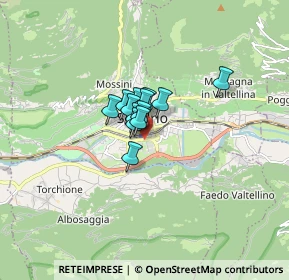 Mappa Via Tonale, 23100 Sondrio SO, Italia (0.72538)