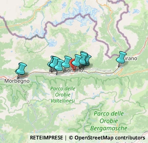 Mappa Via Tonale, 23100 Sondrio SO, Italia (8.99692)