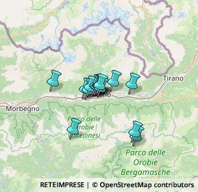 Mappa Via Tonale, 23100 Sondrio SO, Italia (6.76867)