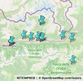 Mappa Via Tonale, 23100 Sondrio SO, Italia (14.39154)