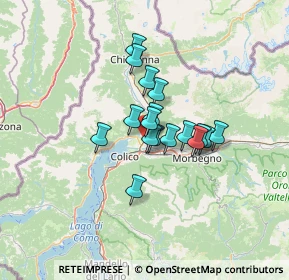 Mappa Via Nigolo, 23015 Dubino SO, Italia (8.52529)