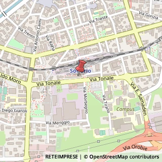 Mappa Via Tonale, 17, 23100 Sondrio, Sondrio (Lombardia)