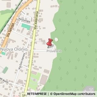 Mappa Via Provescio, 15, 23015 Dubino, Sondrio (Lombardia)