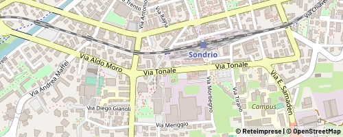 Mappa Sondrio