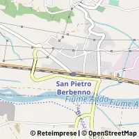 Map Berbenno di Valtellina
