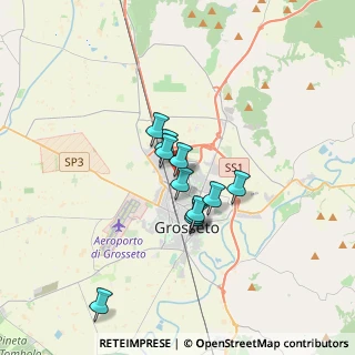 Mappa Via Senegal, 58100 Grosseto GR, Italia (2.56273)