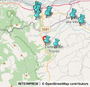 Mappa SS81, 64010 Villa Passo TE, Italia (5.19813)