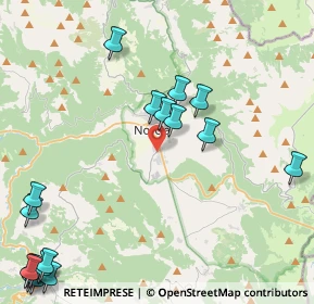 Mappa Via Meggiana, 06046 Norcia PG, Italia (6.6295)