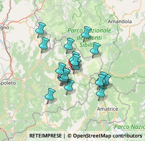 Mappa Via Meggiana, 06046 Norcia PG, Italia (10.94056)
