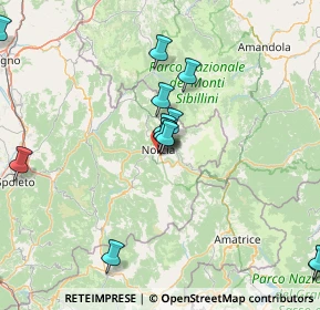 Mappa Via Meggiana, 06046 Norcia PG, Italia (22.65941)