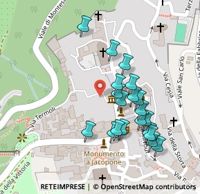Mappa Piazza del Popolo, 06059 Todi PG, Italia (0.116)