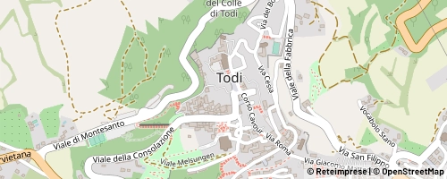 Mappa Todi