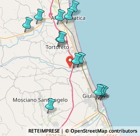 Mappa Via dell'Industria, 64018 Tortoreto TE, Italia (4.36769)