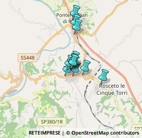 Mappa Via S. Bonaventura, 06059 Todi PG, Italia (0.92833)