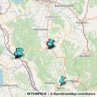 Mappa Via Giuseppe Cocchi, 06059 Todi PG, Italia (19.2405)