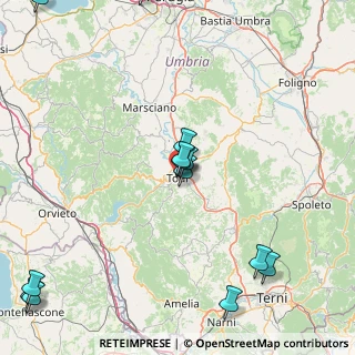 Mappa Via Giuseppe Cocchi, 06059 Todi PG, Italia (22.44538)
