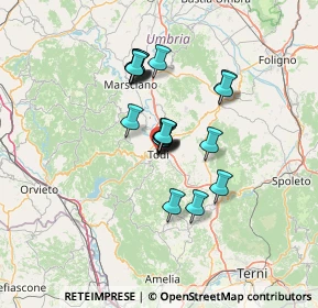 Mappa Via S. Bonaventura, 06059 Todi PG, Italia (10.1265)