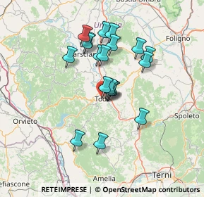 Mappa Via S. Bonaventura, 06059 Todi PG, Italia (11.9605)