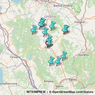 Mappa Via Cesia, 06059 Todi PG, Italia (11.60643)