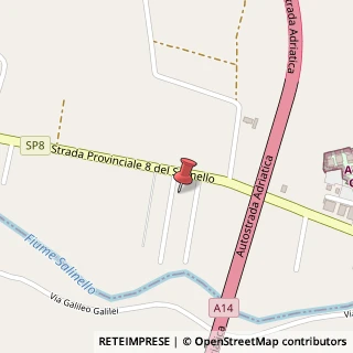 Mappa Via Fondovalle Salinello Km.1, 1, 64018 Tortoreto, Teramo (Abruzzo)