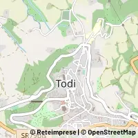 Mapa Todi