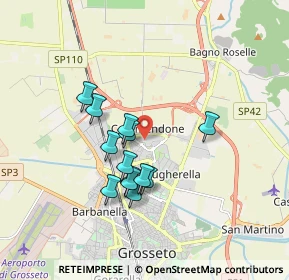 Mappa Località Commendone snc Presso centro commerciale Maremà, 58100 Grosseto GR, Italia (1.52462)