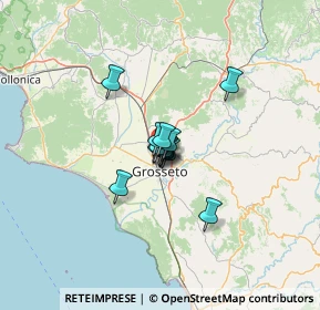 Mappa Località Commendone snc Presso centro commerciale Maremà, 58100 Grosseto GR, Italia (6.41385)