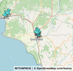 Mappa Località Commendone snc Presso centro commerciale Maremà, 58100 Grosseto GR, Italia (41.59)