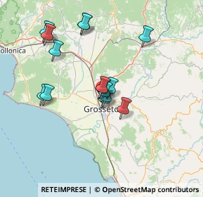 Mappa Località Commendone snc Presso centro commerciale Maremà, 58100 Grosseto GR, Italia (12.76067)