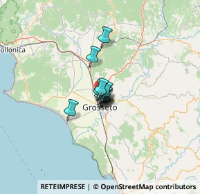 Mappa Località Commendone snc Presso centro commerciale Maremà, 58100 Grosseto GR, Italia (5.06769)