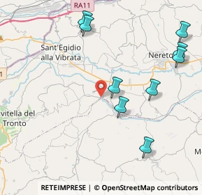 Mappa Frazione Villa Selva, 64027 Garrufo TE, Italia (5.68455)