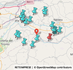 Mappa Frazione Villa Selva, 64027 Garrufo TE, Italia (3.957)