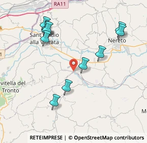 Mappa Frazione Villa Selva, 64027 Garrufo TE, Italia (4.37545)